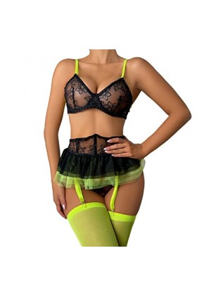 Lingerie Sexy Hot Chaude Lingerie Sexy Ensemble Sexy Lingerie Sexy en Dentelle Classique Nuisette Sexy Hot Ouverte Lingerie S