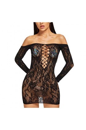 Perspective Grand Harnais Bikini Noir en Soie ajouré Femme Lingerie Femme Sexy Ensemble Hot