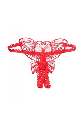 Womes Dentelle sous-vêtements Culottes Sexy Doux sans Couture Slips Hipster Culottes pour Dames Menstruelle Chien Staff