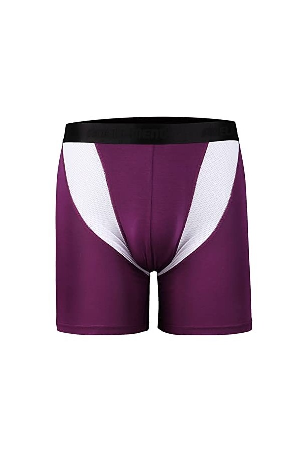 Beokeuioe Sous-vêtements en modal pour homme - Sous-vêtements Daytripper - Boxer pour homme - Boxer avec support intégré de p