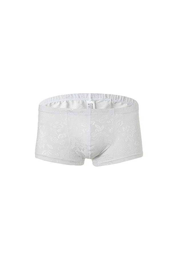 Générique Boxer Homme Maintien Anti-Glisse Fashion Sexy Full Lace Strap sous-vêtements pour Hommes sous-vêtements Sexy pour H