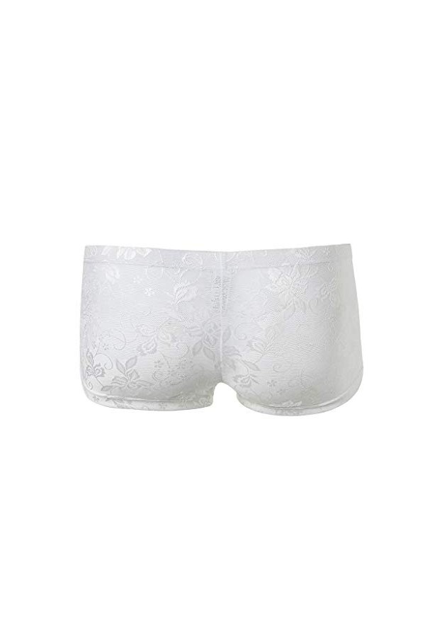 Générique Boxer Homme Maintien Anti-Glisse Fashion Sexy Full Lace Strap sous-vêtements pour Hommes sous-vêtements Sexy pour H