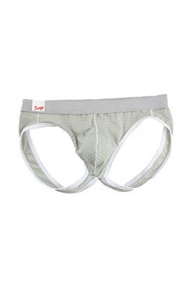 Boxer pour homme - Sous-vêtements doux - Slip de bain pour homme - Lingerie sexy - Bikini sexy - String, Z Jsjm0904_4-grey, M