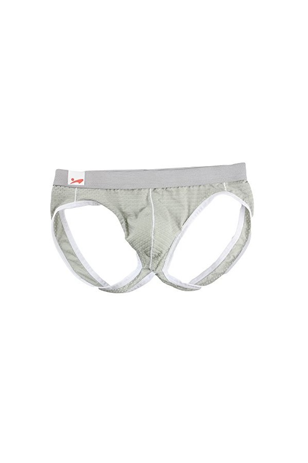 Boxer pour homme - Sous-vêtements doux - Slip de bain pour homme - Lingerie sexy - Bikini sexy - String, Z Jsjm0904_4-grey, M