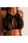 Lingerie Sexy Femme Coquine Hot Grande Taille Les Femmes Creusent Les Sommets Cage Camisole Dentelle élastique Bustier Bra Ta