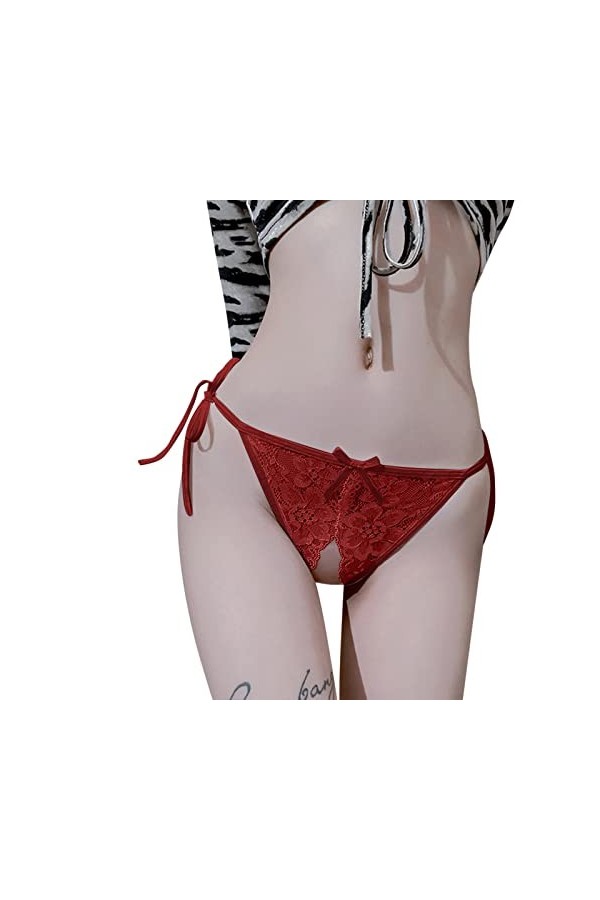 Générique Femmes String Sexy Transparent Tentation Culotte String Dentelle Pantalon Dames Mémoires Culottes Hot Lingerie Wat