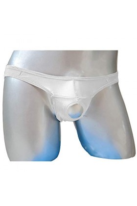 Amaone Cosplay Sexy Sexy Ouvert Fesses Sexy sous-vêtements pour Hommes Glace Transparente sous-vêtements pour Hommes Pyjama D