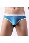 Boxer pour homme - Sous-vêtements doux - Slip de bain pour homme - Lingerie sexy - Bikini sexy - String, Z Jsjm0904_6-bleu ci