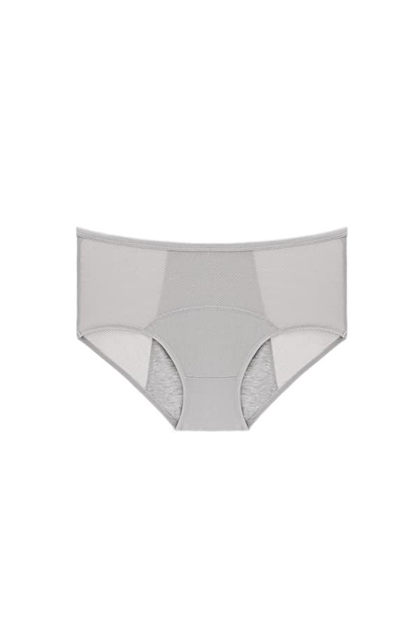 Culotte sans Couture Femme Stretch sous-Vêtements Taille Mi-Haute Period Lingerie Sexy Tangas Fit Classique Pantalons Triangl