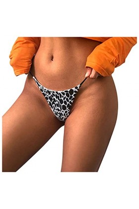 Lingerie Femme Sexy Ensemble Homme Sexy Hot y20k Slips de Confort Sexy Femmes Doux T-Back T-Back Faible Hauteur G-String Culo