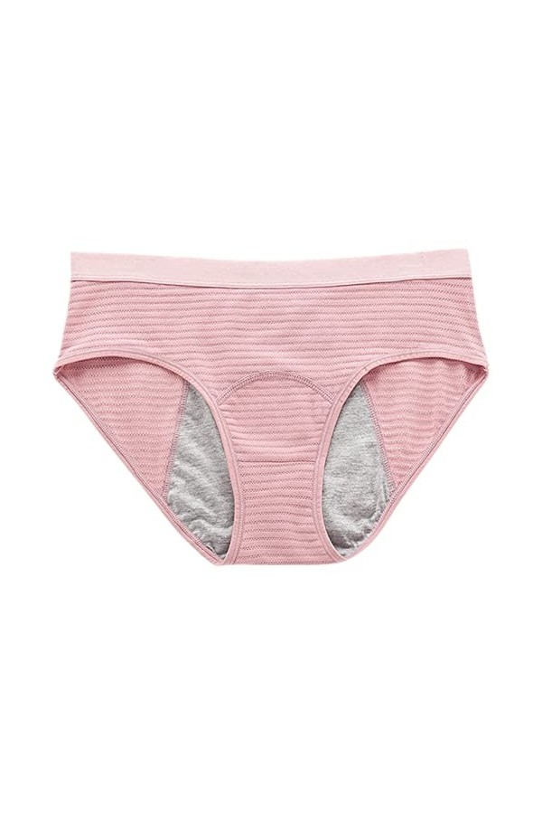 Culotte Femme Coton Tentation Shorties Coton Pas Cher Panty Taille Mi-Haute Strings Period Couleur Unie Culotte Fit Chic Boxe