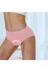 Culotte Femme Coton Tentation Shorties Coton Pas Cher Panty Taille Mi-Haute Strings Period Couleur Unie Culotte Fit Chic Boxe