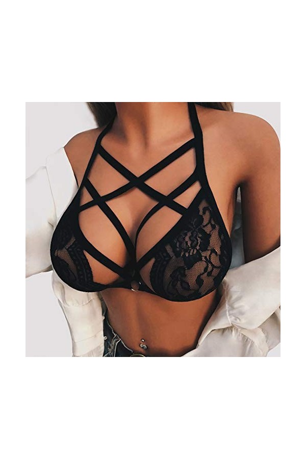 Pdakieyxnd sous Vetements Feminins Sexy Sexy Coquine Body Sensuelle Érotique Lingerie Coquine Femme Hot Rouge Dentelle Nuiset