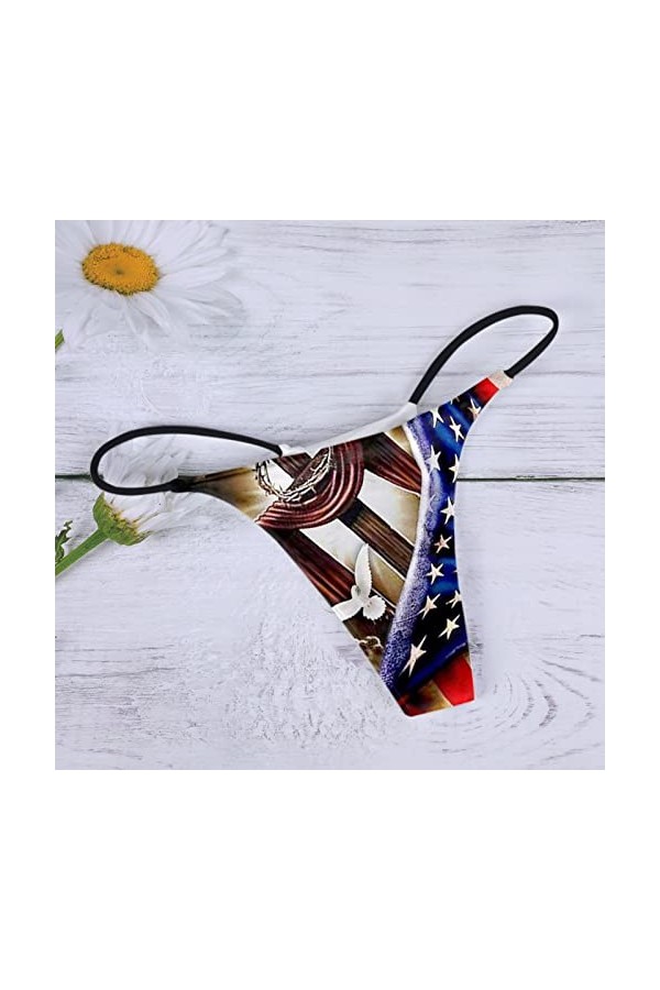 Lightning Deals Of Today Prime Clearance Menstruelle Adolescente Femmes Imprimer Sexy Caleçon Confort Taille Basse Doux T Dos