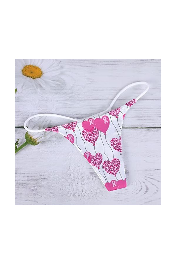 Deals of The Day Bustier Vintage Womens Sexy Underpants Comfort Sexy Pattern Sexy Culotte Low Rise Soft Sexy T Back G String 