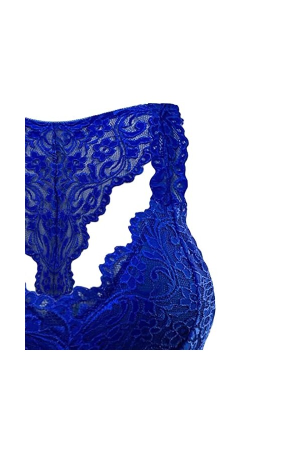 CUTeFiorino & Dessous Sexy Sous-vêtements pour femmes Grande taille Gilet Crop Wire Soutien-gorge Lingerie Col en V Lingerie 