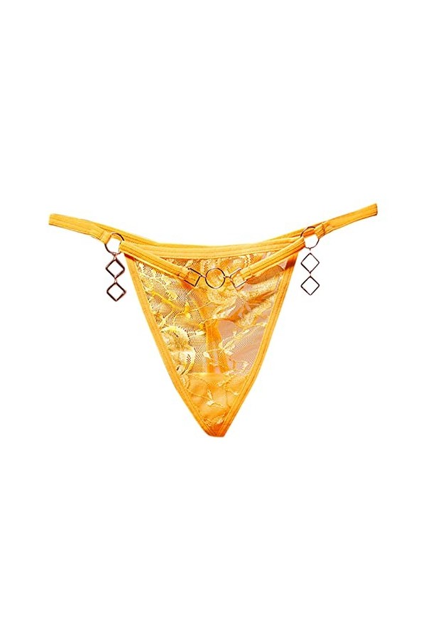 Lingerie Femme Sexy Ensemble Homme Sexy Hot y2*k Femmes sous-Vêtements Strings Dentelle Bikini Culotte G String String Stretc