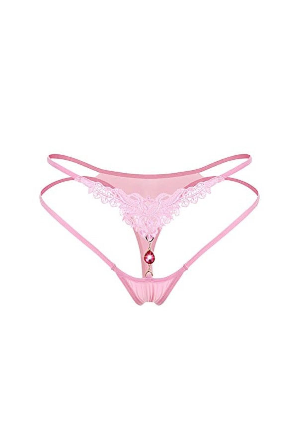 PANPANY Culottes pour Femme sans Couture Femme Taille Basse Culottes Panties Dentelle Multipack Soutien-Gorge Tanga Sexy Slip