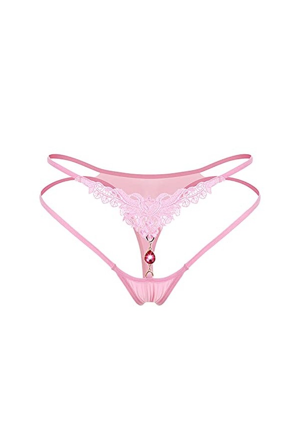 PANPANY Culottes pour Femme sans Couture Femme Taille Basse Culottes Panties Dentelle Multipack Soutien-Gorge Tanga Sexy Slip