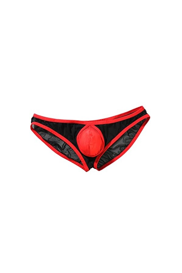 Lingerie Sexy pour Homme Grande Taille Fitted sous-VêTements sans Couture Respirable Culottes éLastique Brief Homme Respectue