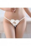 Lingerie Femme Sexy Ensemble Homme Sexy Hot y2*k String de de Roses pour Femmes, String à Bout Ouvert, sous-vêtements Creux s