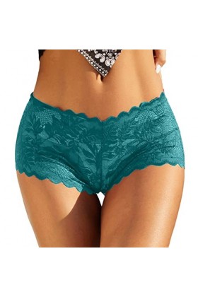 Lingerie Femme Sexy Ensemble Homme Sexy Hot y28.k Femmes dentelle Boyshort Sexy culotte florale taille basse sous-vêtements d