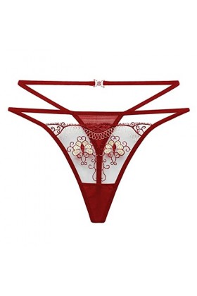 Lingerie Femme Sexy Ensemble Homme Sexy Hot y2*k Femme Mesh Style Mince Respirant Évidé String Taille Basse Sexy Coquine Win