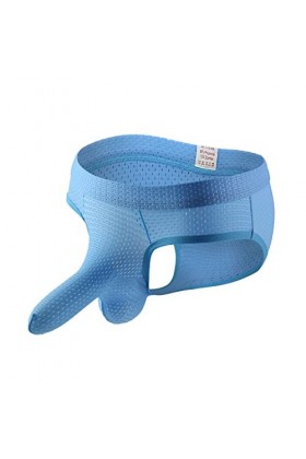 Strings Poche PéNis Slip Hommes éLastique Plusieurs-PossibilitéS String Homme Sexy Respirant Lingerie Homme Sport sous VêTeme