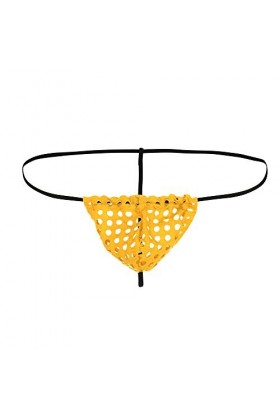 Boxer ouvert pour homme - Sous-vêtements sexy - Sous-vêtements - Sous-vêtements rétro - Hipster - Microfibre - Coton - Short 