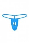 OBiQuzz Tong Briefs Bikini Pouch Pantalons Hommes Bold Stretch Sexy Sous-vêtements Sexy Lingerie Jaune, bleu clair, L
