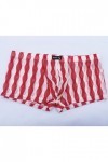Sous-vêtements pour homme - Sous-vêtements sexy et respirants - Sous-vêtements de nuit confortables - Boxer noir, rouge, M