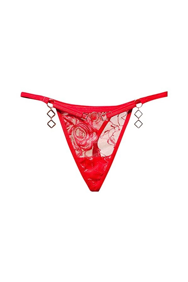 Lingerie Femme Sexy Ensemble Homme Sexy Hot y2*k Femmes sous-Vêtements Strings Dentelle Bikini Culotte G String String Stretc