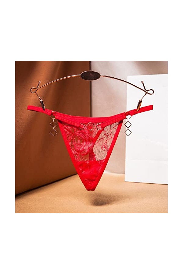 Lingerie Femme Sexy Ensemble Homme Sexy Hot y2*k Femmes sous-Vêtements Strings Dentelle Bikini Culotte G String String Stretc