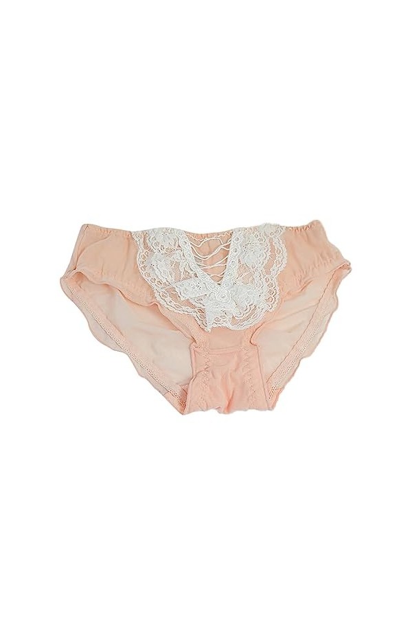 Générique Femmes Dentelle Sexy Culottes Taille Basse Slips Stretch String Femme Sexy Chic Dentelle Coquine Hot Ouverte Culott