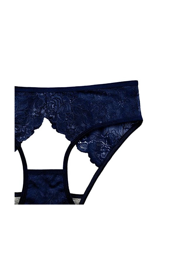 Lingerie Femme Sexy Ensemble Homme Sexy Hot y25k Femmes DentelleSexy Dentelle Respirante Évider Et Soulever Les FessesPure Cu