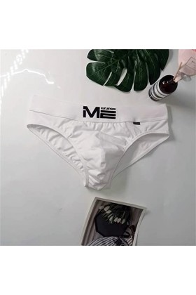 Boxer pour homme - Élégant - Multicolore - Respirant - En bambou - Rayonne - Avec poches séparées, Blanc A2., XXL