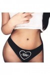 Générique Lingerie Sexy Culotte Érotique Femmes Mémoires sous-Vêtements Culottes Sexy Black, M 