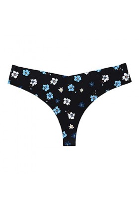 PANPANY Culottes pour Femme Sexy Slips Soutien-Gorge Tanga Multicolore Confortables Dentelle Panties Femme Multipack sans Cou