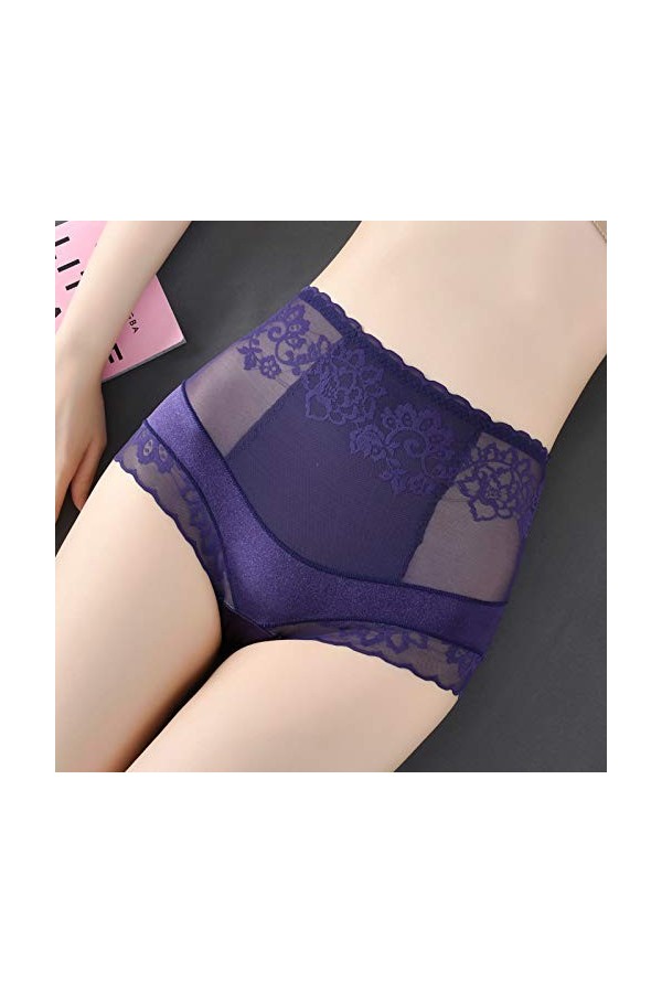 PANPANY Culottes pour Femme Multipack Dentelle sans Couture sous Vetements Tanga Confortables Panties Sexy Slips Culottes Tai