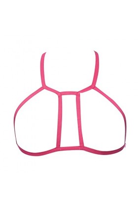 Lingerie Femme Sexy Ensemble Homme Sexy Hot y*2*k Femmes Sexy à Lacets Soutien-Gorge Noir découpe Stretch réglable Lingerie S