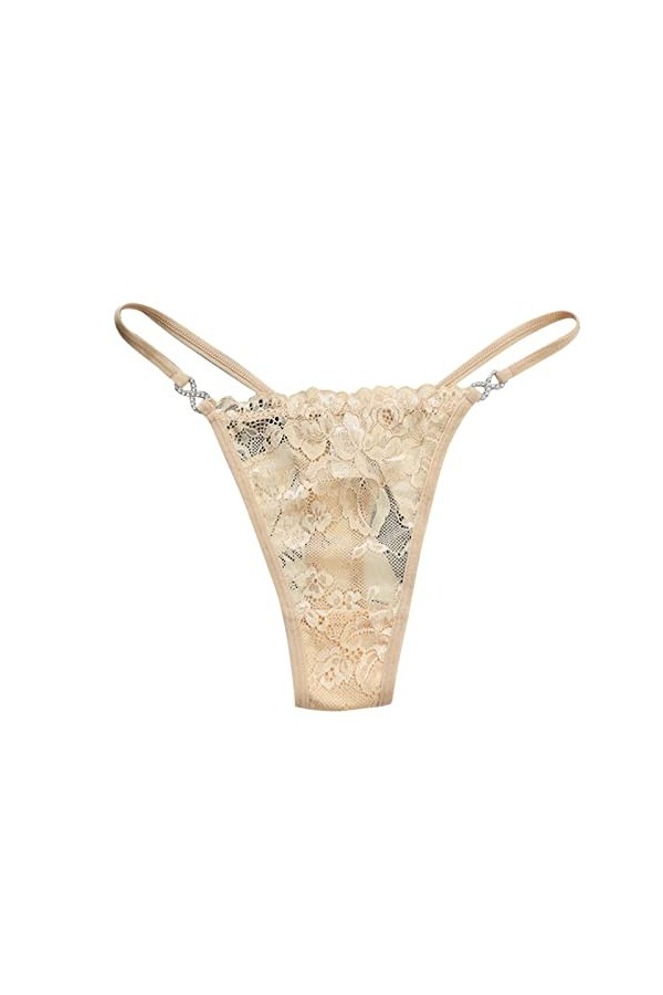 Lingerie Femme Sexy Ensemble Homme Sexy Hot y22k Femmes Sexy Dentelle Slips évider Culotte Crochet à Lacets Culotte Tongs G S