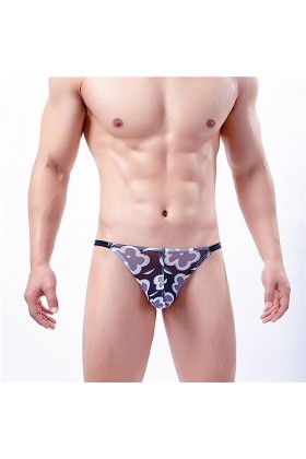 Gefomuofe Sous-vêtements pour homme - Strings avec stretch - String érotique pour homme - Slip confortable et doux - Sous-vêt