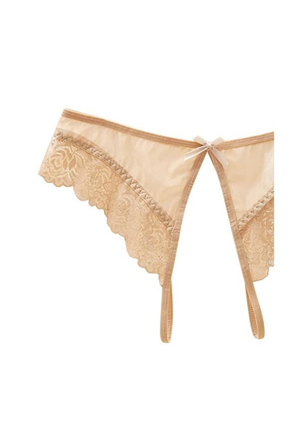 Lingerie Femme Sexy Ensemble Homme Sexy Hot y28.k Dentelle Respirante Sexy en Dentelle pour Femmes évider et soulever Les Fes