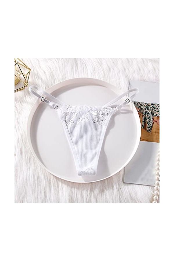 Lingerie Femme Sexy Ensemble Homme Sexy Hot y28.k Femmes T Back sans Couture Culotte String Sexy Dentelle Ultra Mince Entreja