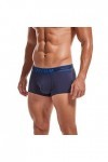 Beokeuioe Boxer pour homme - Respirant - Rétro - Sous-vêtements - Sous-vêtements classiques - Sans coutures - Pour le sport e