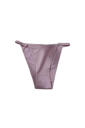 Culottes pour Femme en Pur Coton et Soie Pantalons Triangle Stretch Slips Couleur Unie Shorts Taille Haute Soiree en Coton Bi