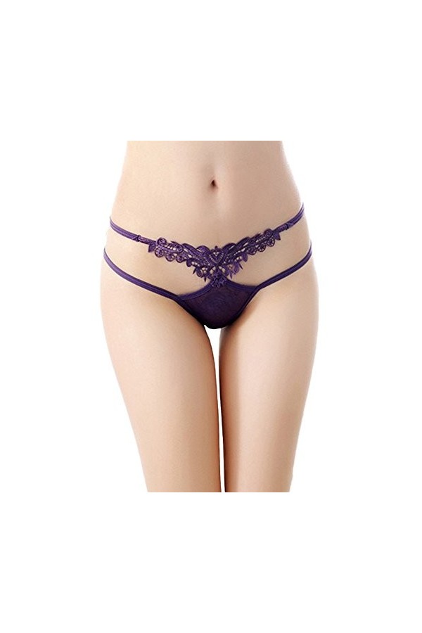 BIISDOST Sexy Lace Briefs Bragas Thong Pantalon Mot Femmes sous-vêtements Culottes Dames Thong Fond De Teint Lingerie De Peau