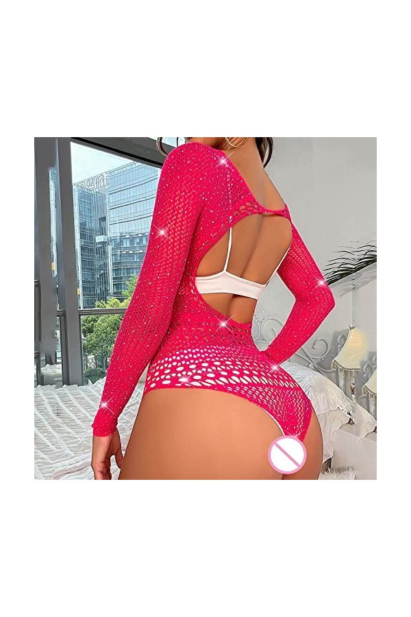 Générique Lingerie Sexy pour Femme Femmes Robe en résille Camisole Lingerie Chemises de Nuit Chemise Vêtements de Nuit Vêteme