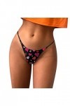 Générique Confort Doux G-String Taille Basse Culotte Femme Culotte T-Back Sexy Culotte Femme Jetable Adulte Multicolor, L 