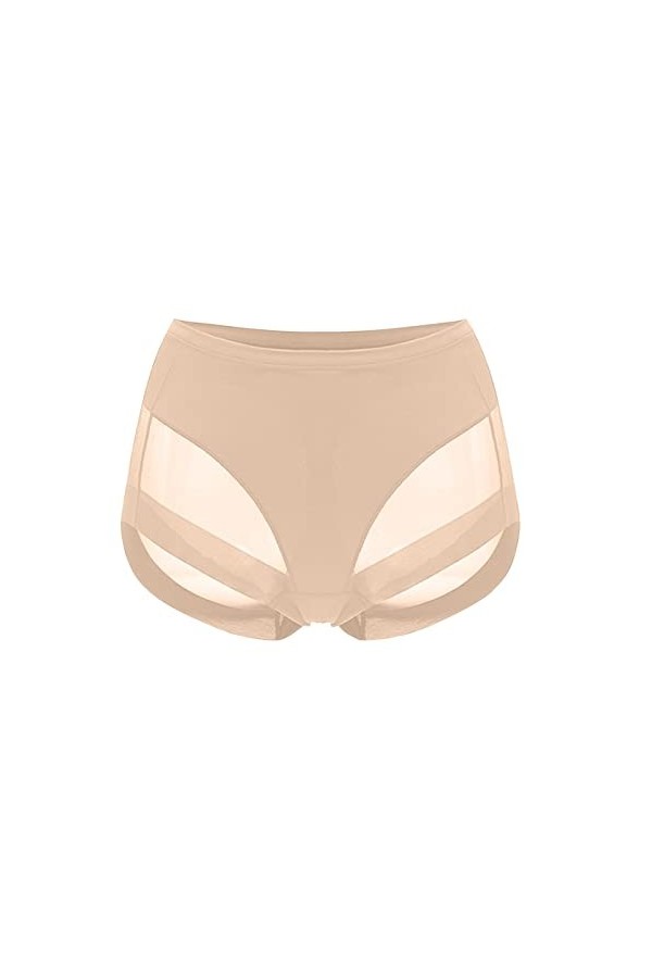 Générique Mesdames Sheer Mesh Briefs High Elastic Comfort Ice Silk Culotte Menstruelle Lot De 2